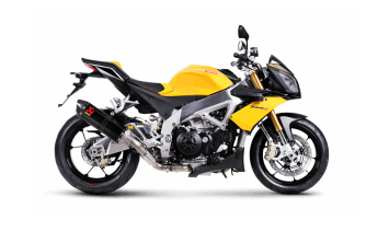 Akrapovic Slip-on Line Carbon Einddemper zonder E-keur Aprilia Tuono V4 2011 > 2016